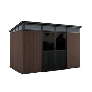 Mirage Shed 11' x 7' Brown Cedar