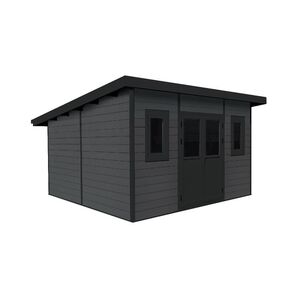 Mistral Shed 12' x 12' Grey Rock