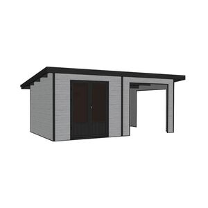 Mistral Shed 20' x 10' Nordic Grey
