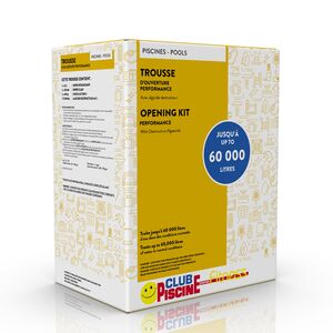 Petite trousse d'ouverture Performance 60 000 litres