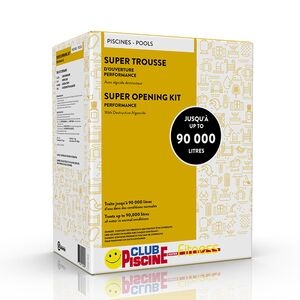 Super trousse d'ouverture Performance 90 000 litres