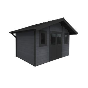 Scandinavian Shed 12' x 10' Grey Rock