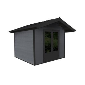 Scandinavian Shed 10' x 10' Grey Rock