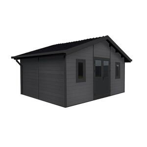Scandinavian Shed 16' x 12' Grey Rock