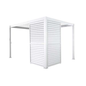 Movable louver panel for 10' pergola - White