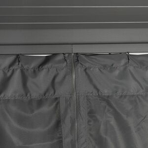 Double rails for Cosa 10' x 10' pergola - Anthracite