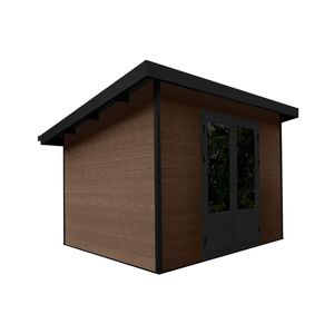 Mistral Shed 10' x 10' Walnut
