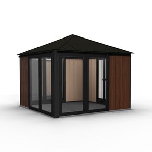 Pavillon Sofia 11' x 11' - Blacksmith - Espresso