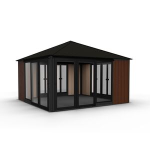 Pavillon Sofia 14' x 14' - Blacksmith - Espresso
