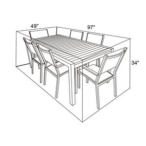 Protective cover for dining set - 97