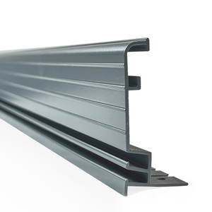Dual Track Inground Coping 6 Inch Rounded Corners Grey