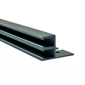 Dual Track Top Mount Inground Coping 10 ft Sections (Grey)