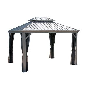Gazebo Bruxelles 12' x 12' - Graphite