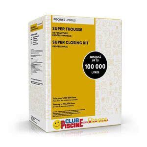 Super trousse de fermeture professionnelle pour piscine au chlore 100 000 litres