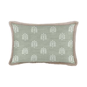 Lumbar Cushion 12x18 in - Fern leaves