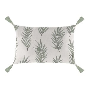 Lumbar Cushion 12x18 in - Palm leaves