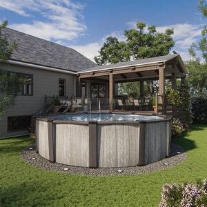 Maho above ground pool - 24' Round