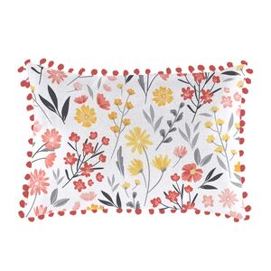 12x18 in Lumbar Cushion - Flower dance
