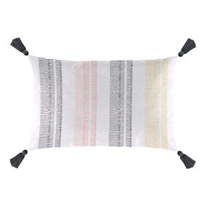 12x18 in Lumbar Cushion - Wood stripes