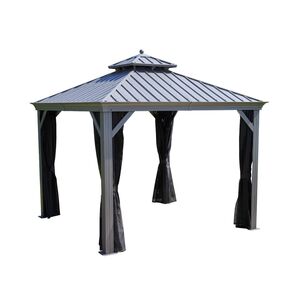 10' x 10' Porto Gazebo - Graphite