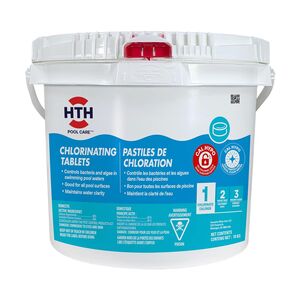 Chlore en tablettes HTH 10 kg