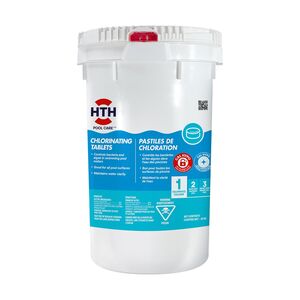 Chlore en tablettes HTH 25 kg