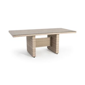 Table à dîner rectangulaire Royale - Beige
