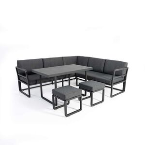 Dylan sectionnal dining - Dark grey