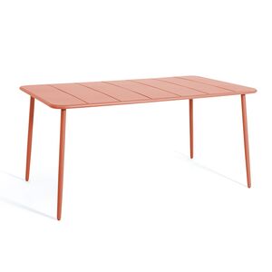 Flores Rectangular Dining Table - Coral