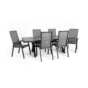 Ensemble à dîner Ribe - 6 chaises et table 40'' x 88''