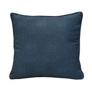 Coussin carré 18x18 po - Texturé bleu
