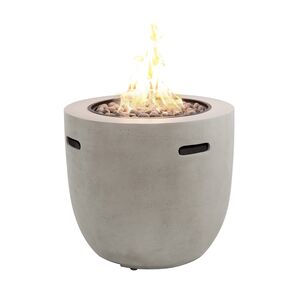Euro Fire Table - Grey and Beige