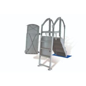 Ladder with Exterior Strap Attachment
