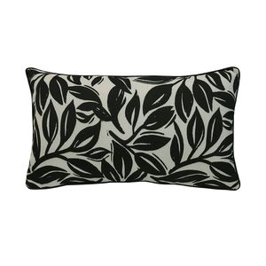 Lumbar Cushion 14x26 in - Printed black