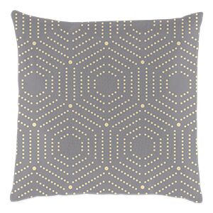 18x18 in Square Cushion - Beehive