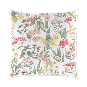 Square Cushion 24x24 in - Bouquet
