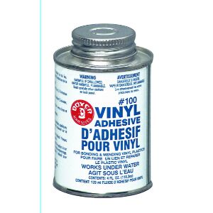 Ensemble réparation colle vinyle pour piscine 4 oz