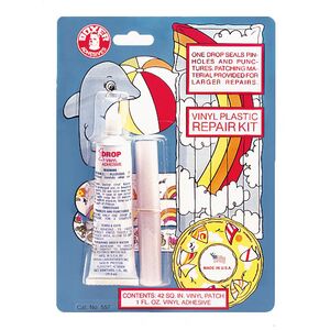 Ensemble réparation colle vinyle pour piscine 2 oz