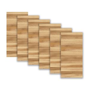 Set of 6 Interior Cedar Wall Panels for Sofia Pavilion 14x14