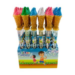 Bubble Wands Cones 4 Assorted Colors