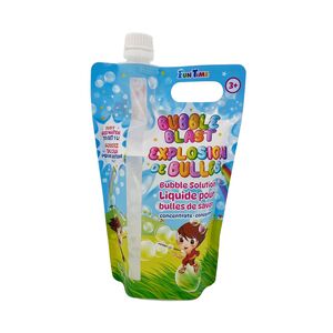 Sac avec solution de bulles 1L