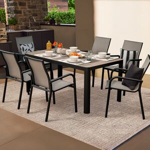 Atlantis dining set 6 chairs and table 35