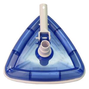 Tête d'aspirateur triangulaire avec adaptateur pivotant