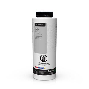 PH(-) for hot tub 1,3 kg