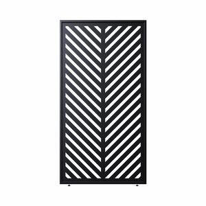 Decorative Chevron Panel 13' - Black