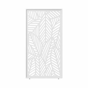 Panneau décoratif Palmier 13'  - Blanc