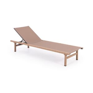 Chaise longue Mill - Chêne