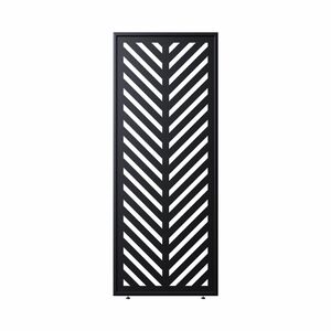 Panneau décoratif Chevron 10' - Noir