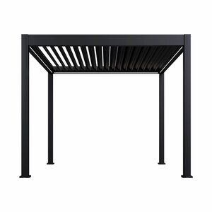 Pergola Ombrella Intro Plus motorisée avec Led 10'x10' - Noir