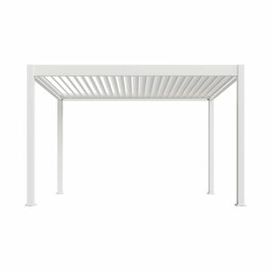 Pergola Ombrella Intro Plus motorisée avec Led 10'x13'- Blanc